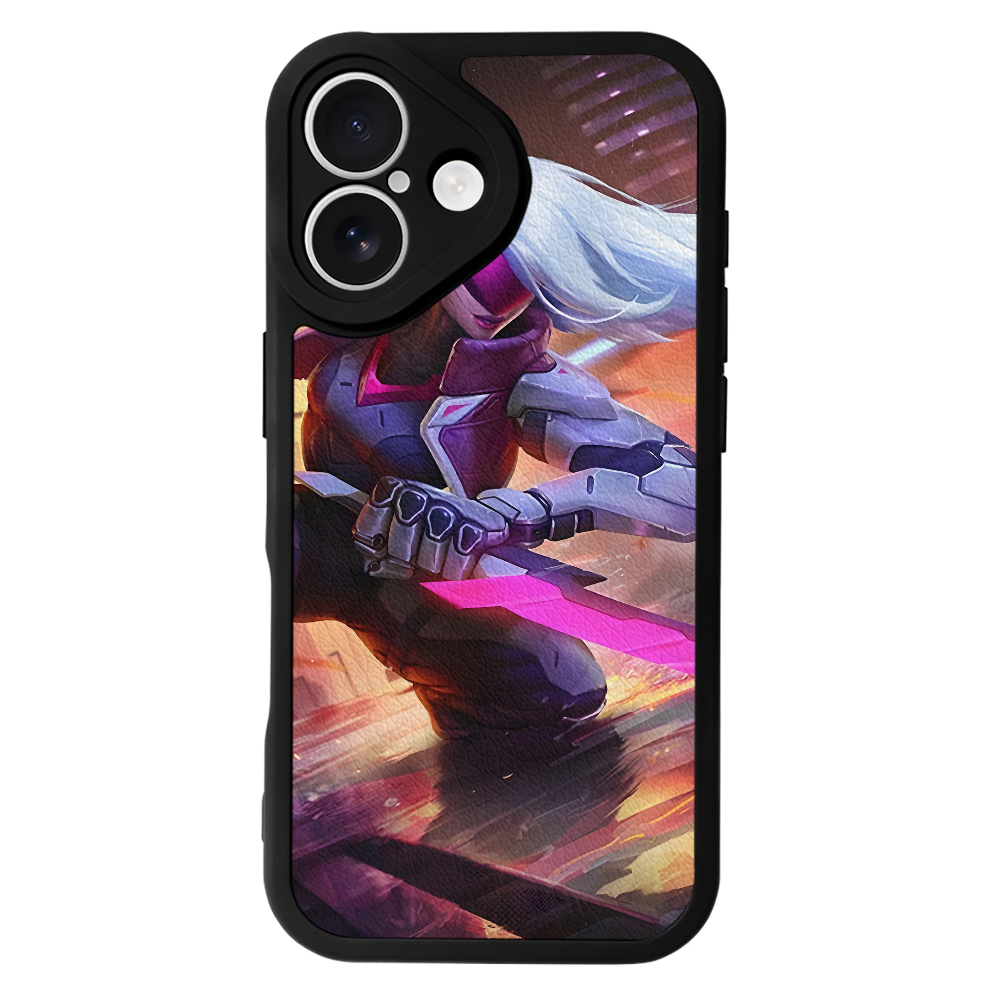 リーグ・オブ・レジェンド League of Legends LOL 【iPhone 16シリーズ対応】シリコンスマホケース（レザー調） 材質：シリコン